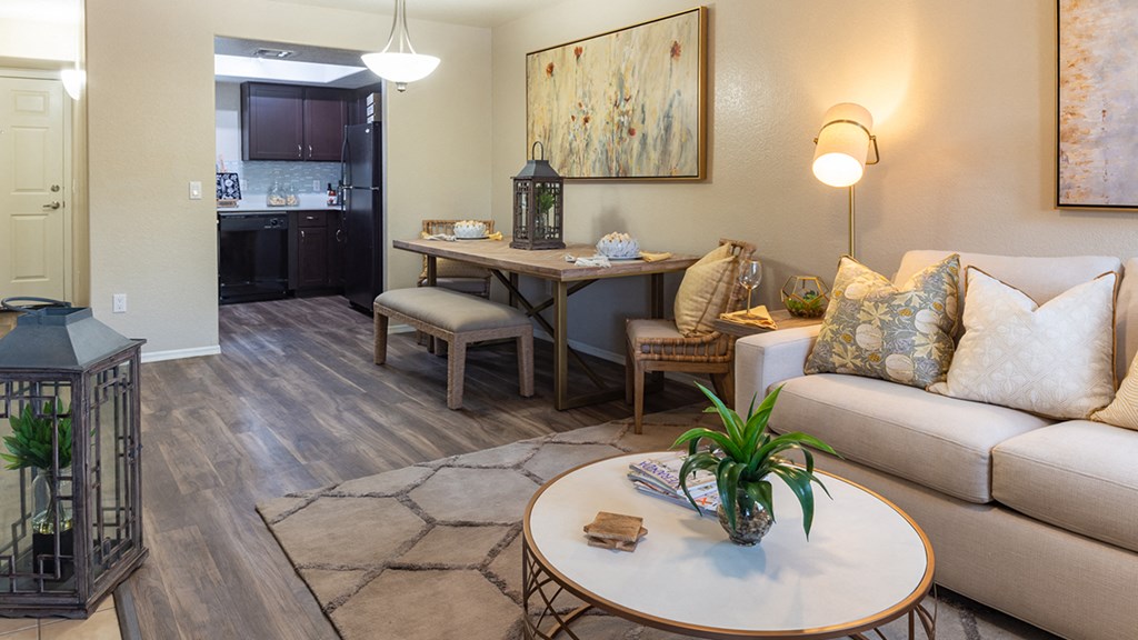 Elegant Living Rooms at La Reserve Villas