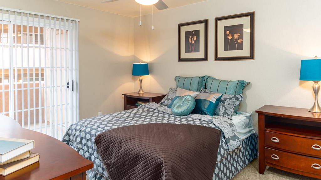 Glass sliding doors at La Reserve Villas in 85737