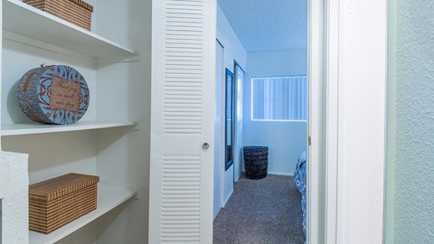 El Encanto spacious closets with plenty of storage