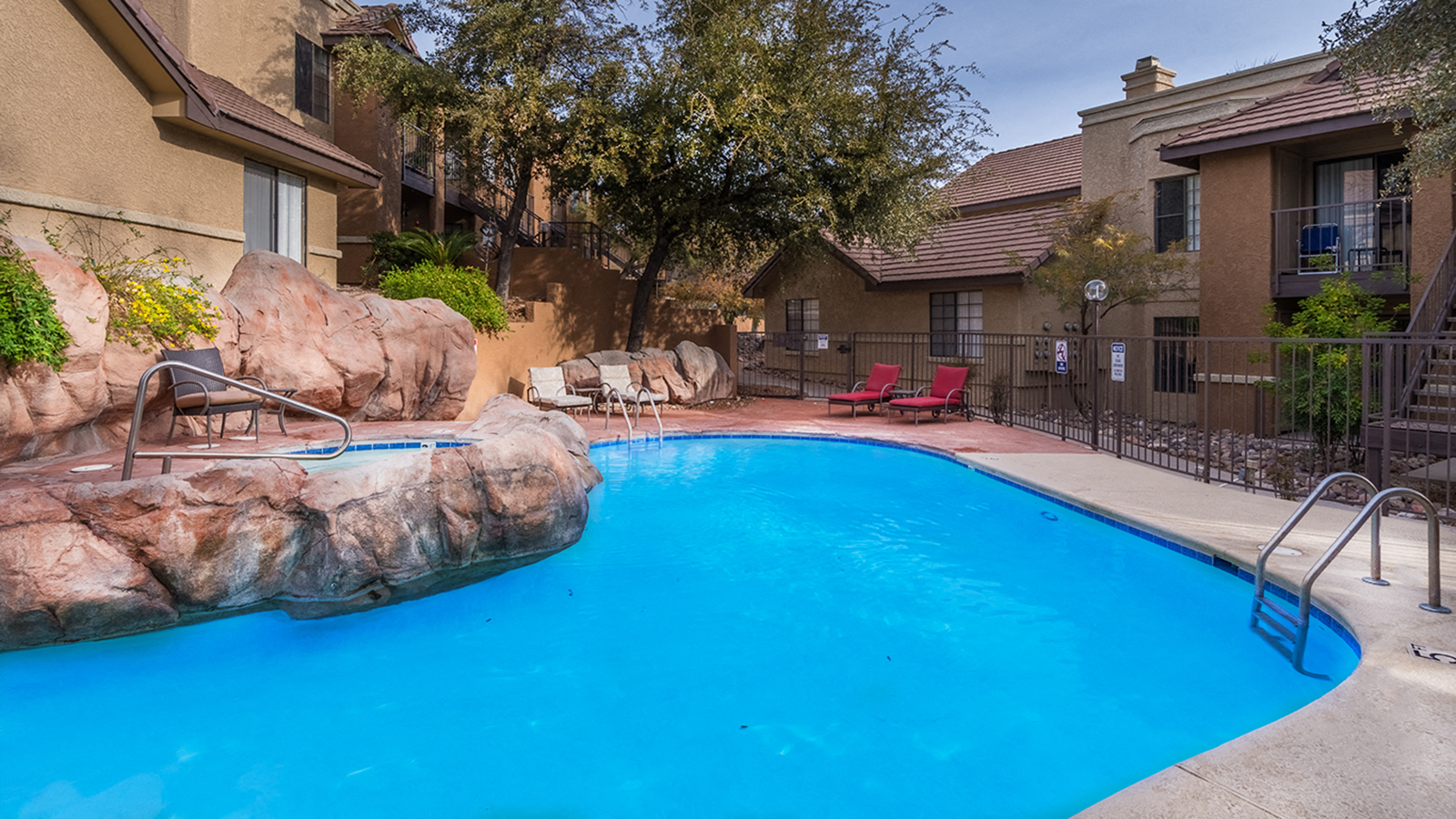 Arboretum lounge by the pool View