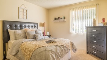 The Springs bedroom with nice natural lighting and carpet flooring - Photo Gallery 25