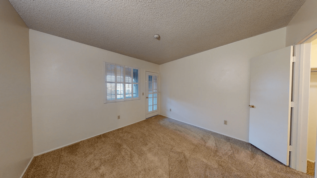 Master Bedroom with door to patio