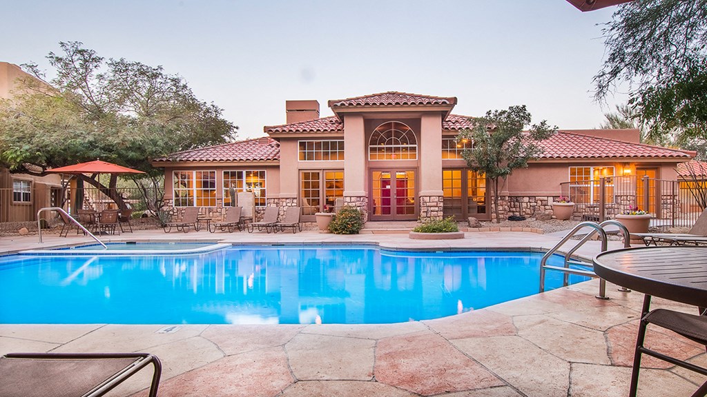 Pool to lounge by in Oro Valley Arizona