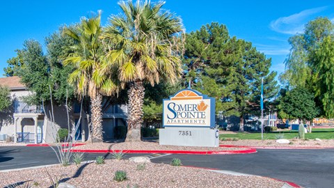 Somerpointe Community Sign at Entrance