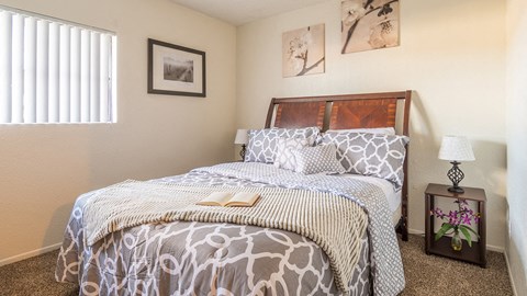 El Encanto spacious bedroom with carpet flooring and nice natural lighting