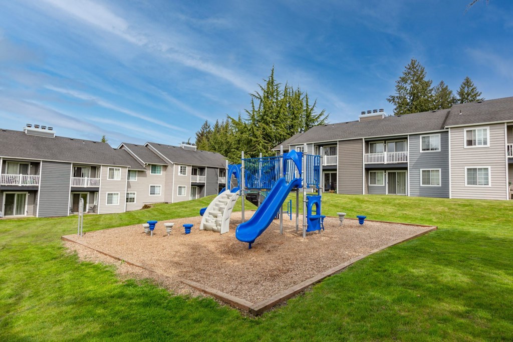our apartments have a playground for your kids to play