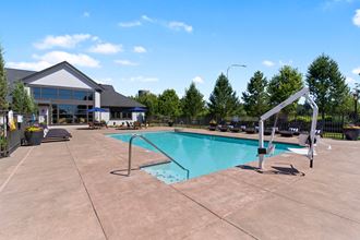 our apartments have a resort style swimming pool