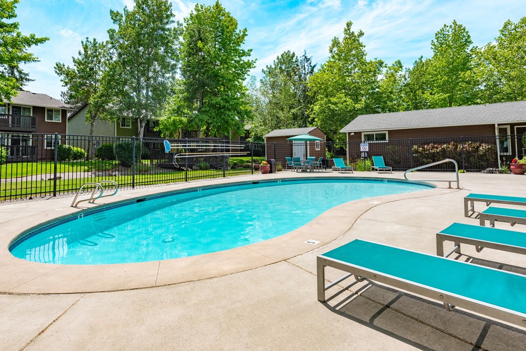 take a dip in our resort style pool