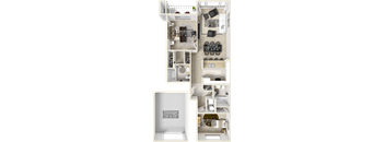 our apartments showcase a variety of floor plans