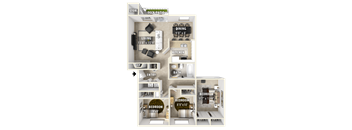 our apartments have a variety of floor plans to choose from