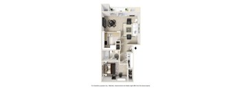 bedroom floor plan an in 1 bed 1 bath