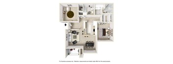 the floor plan of fountain court apartments grove