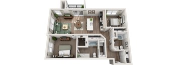 Glacier Run Tahoma floor plan