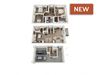 3 bedroom townhomes 3d floorplan