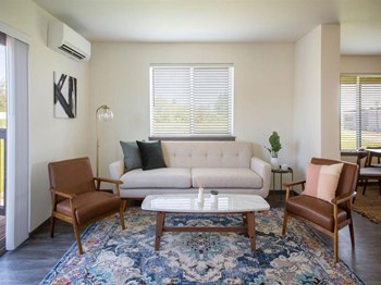 townhome living room with ac unit - Photo Gallery 5