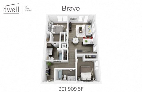 Dwell At Kent Station Apartments