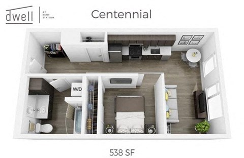 Dwell At Kent Station Apartments