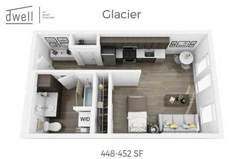 Dwell At Kent Station Apartments