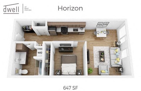 Dwell At Kent Station Apartments