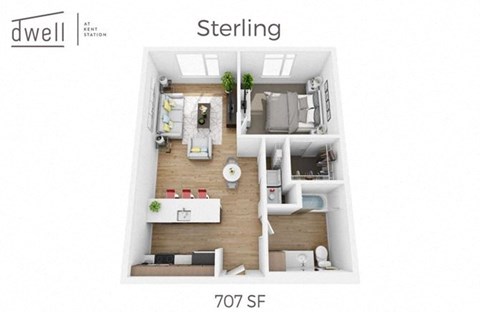 Dwell At Kent Station Apartments