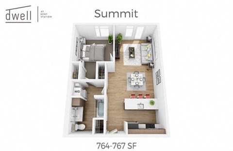 Dwell At Kent Station Apartments