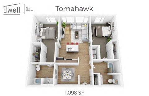 Dwell At Kent Station Apartments