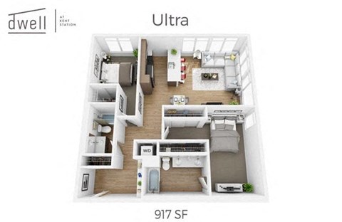 Dwell At Kent Station Apartments