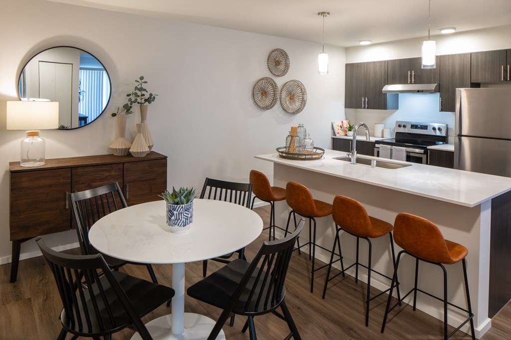 sunrise apartments light finished kitchen