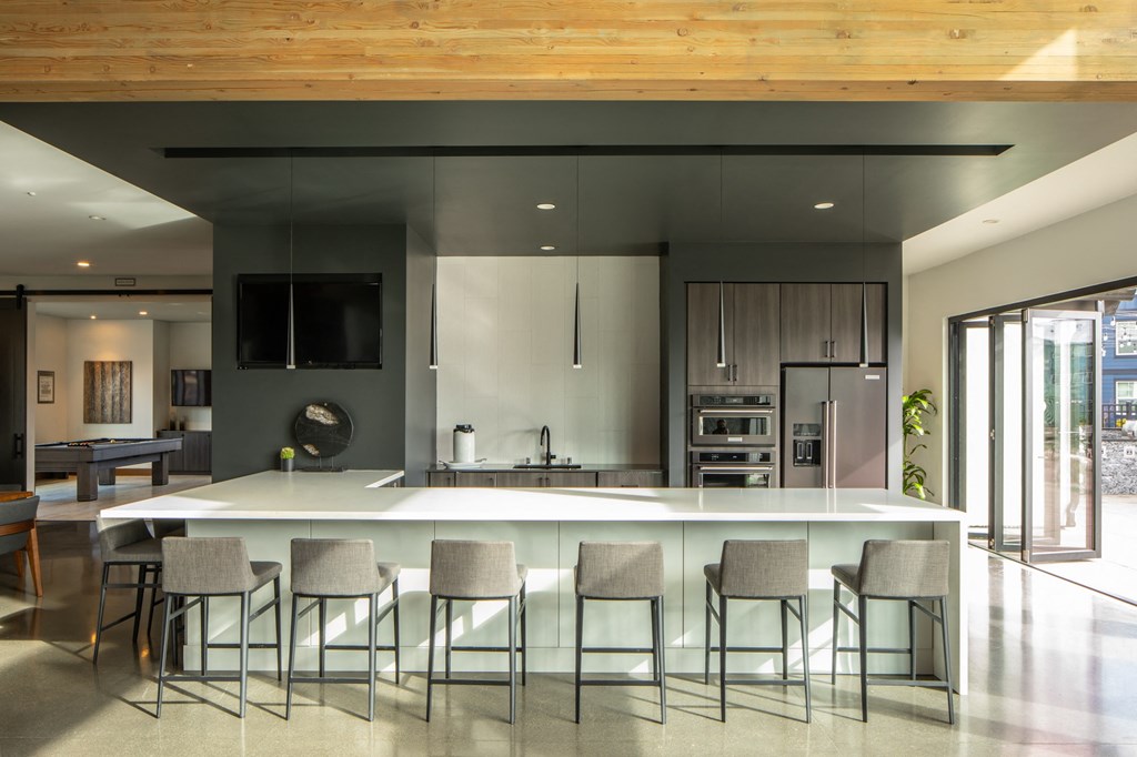 caterers kitchen in the clubhouse