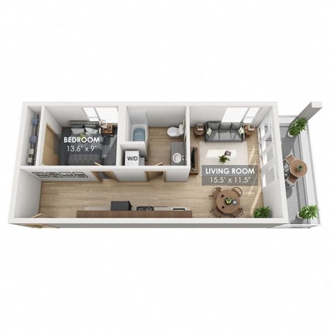 Boxcar Flatbed Floor Plan