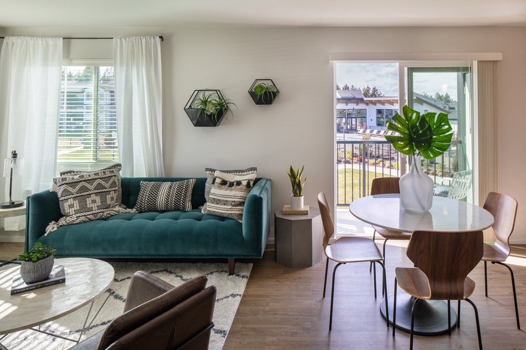 glacier run two bedroom living area