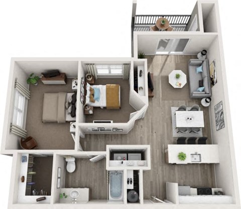hull 2 bedroom 1 bath floorplan