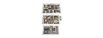 maple 3 bedroom town home