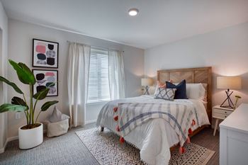 bedroom of one bedroom layout