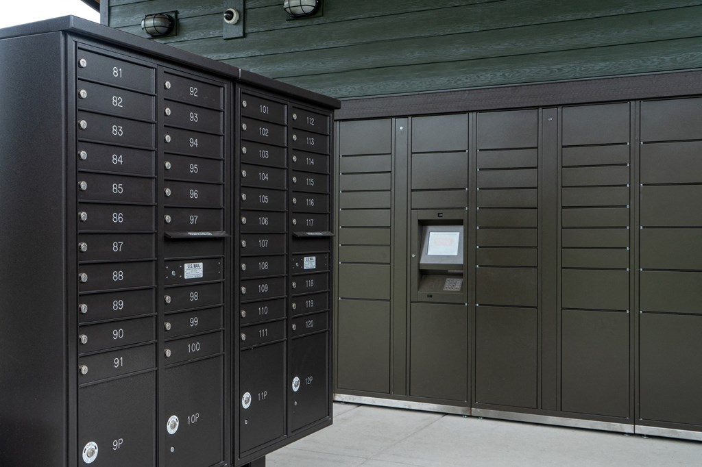 parcel lockers