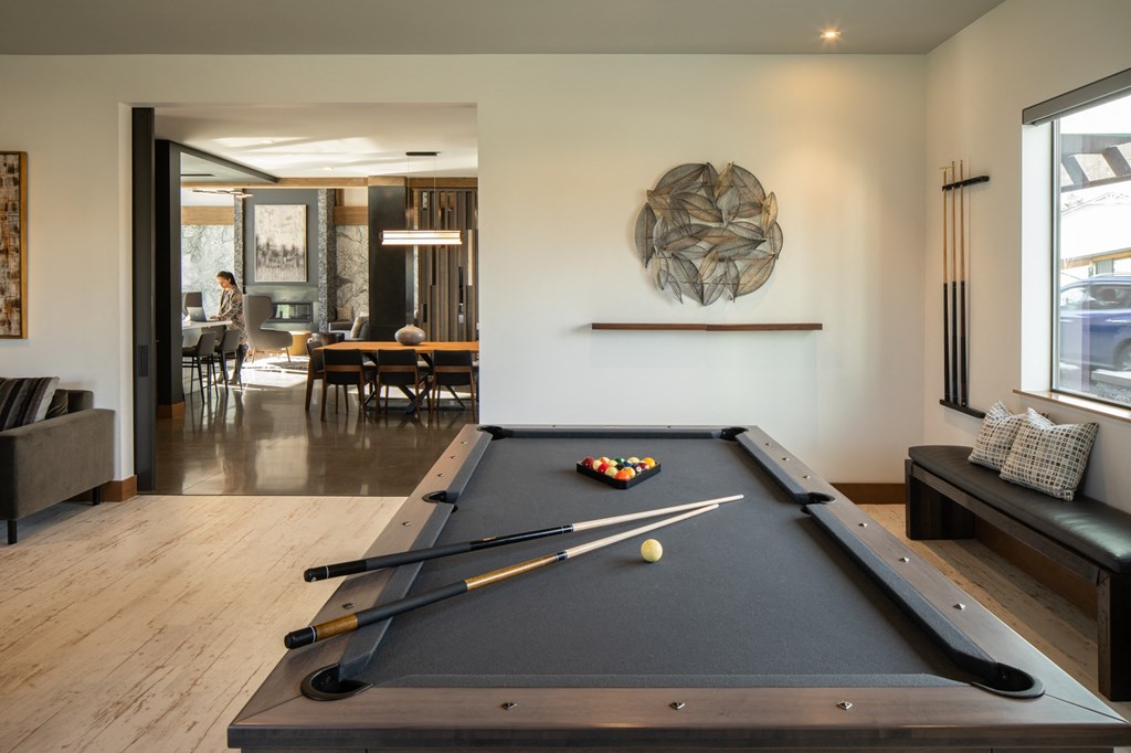 puyallup apartments lodge pool area