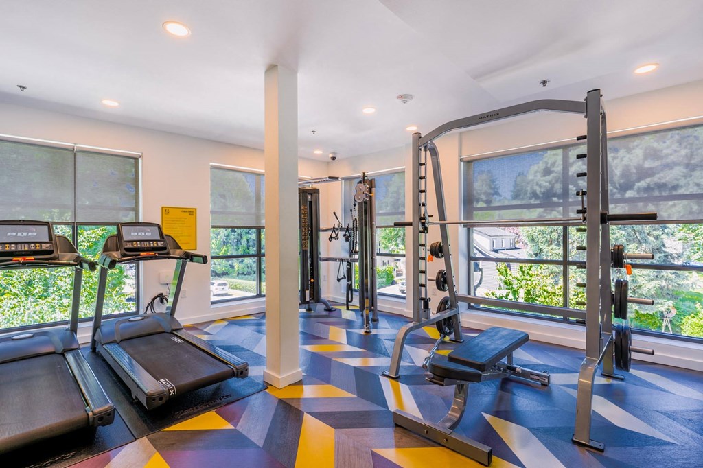 resident fitness center at edition