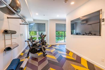 resident fitness center at edition