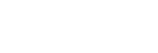 the logo written in white on a black background