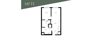 A floor plan of a house with labeled rooms such as Bedroom, Bathroom, Kitchen, Living Room, Dining Room, and Entry.