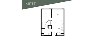 A floor plan of a house with labeled rooms such as Bedroom, Bathroom, Kitchen, Living Room, Dining Room, and Garage.
