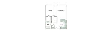 1 Bed/1 Bath C