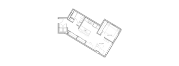 a black and white floor plan of a house