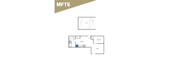 A floor plan of a house with labeled rooms.