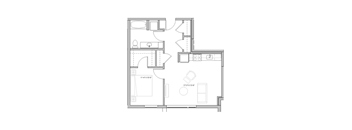 black and white floor plan of a house hypothetical