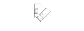 1 Bed/1 Bath E