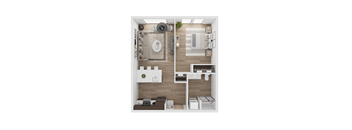 a1 floor plan  studio  apartment complexes  the crossings