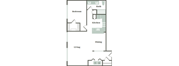 1 Bed/1 Bath I