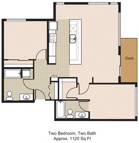 2 bd 2 ba Standard
