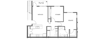 Two Bedroom Two Bath L